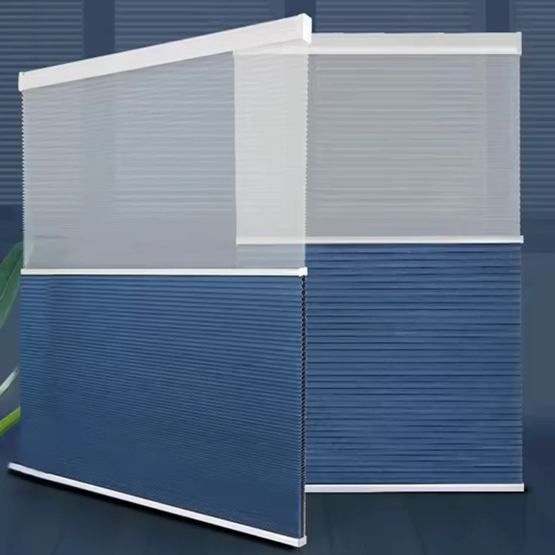 Sliding door honeycomb blind bead curtains pleated blind fabric day night Solar Cellular Shades Blinds