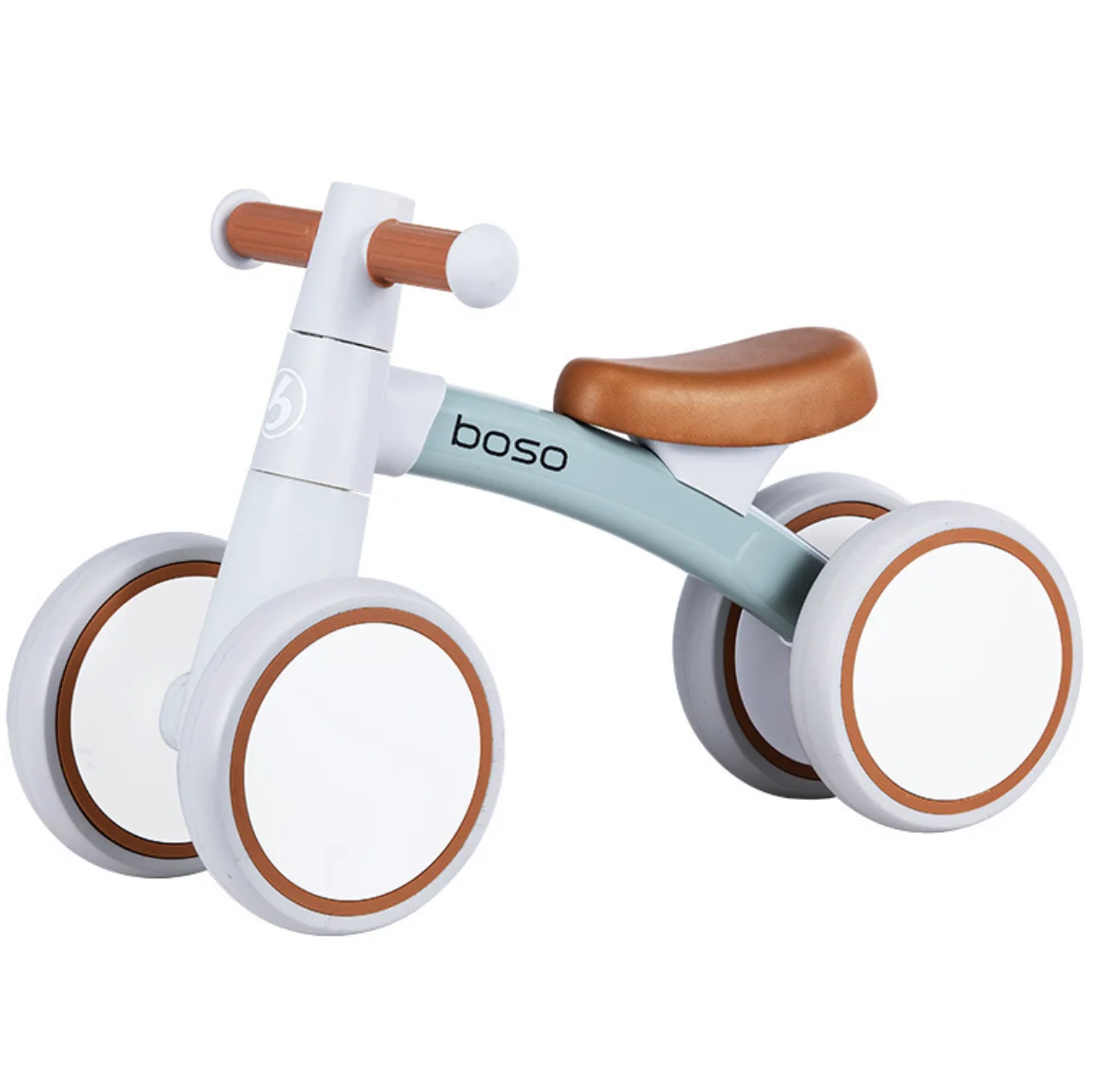 Baby Balance Bike for 1 Year Old Boys Girls 12-24 Month Toddler, 4 Wheels Toddler First Birthday Gifts