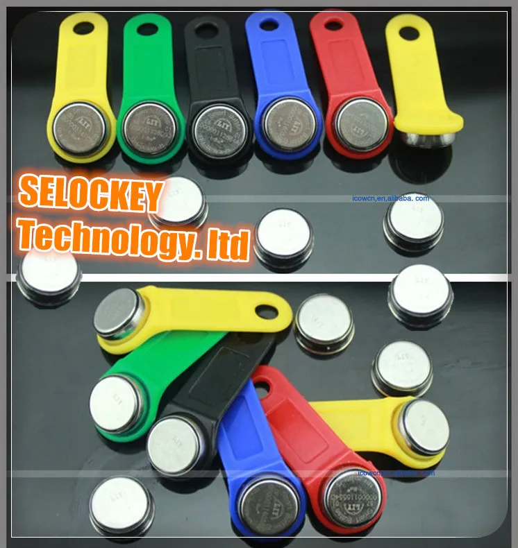 High quality factory price wholesale TM1990A in different size and color tracking ibutton smart card