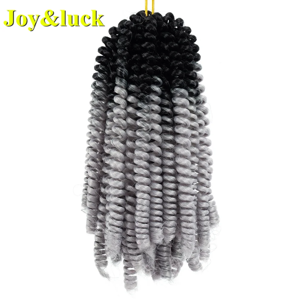30 Strands Wholesale Price Synthetic Hair Extension 12 Inch Ombre Kinky Curly Crochet Braiding Braids Colour Spring Twist Hair