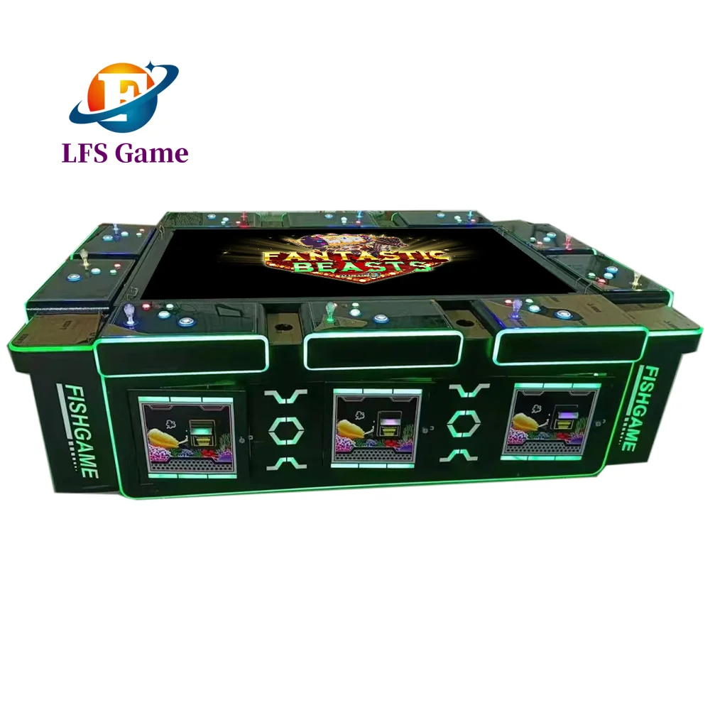 86 inch 10 player fish table game machine with ocean king fish game board ocean king 3 Fantastic Beasts
