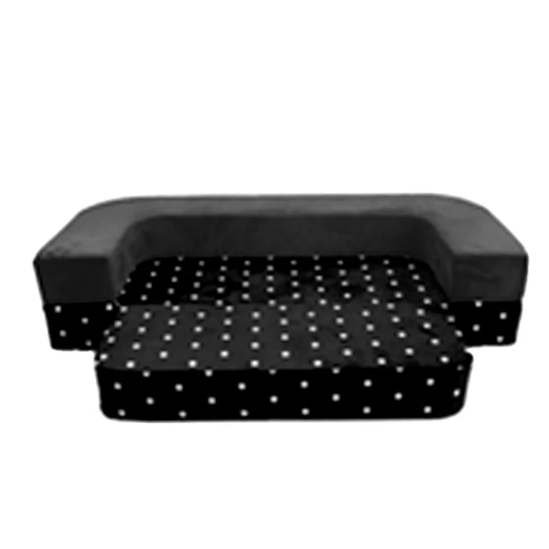 Multi-functional Soft Fabric Folding recliner Sofa Japan Style  Legless Floor Bed Foam Mattress Sofa bed