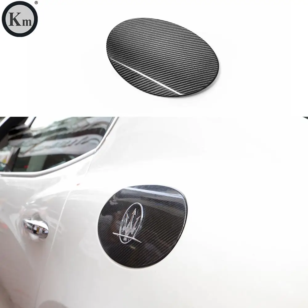 KM для крышки топливного бака из углеродного волокна, крышка газового бака для Maserati ghiдоступ M157 2014-2016