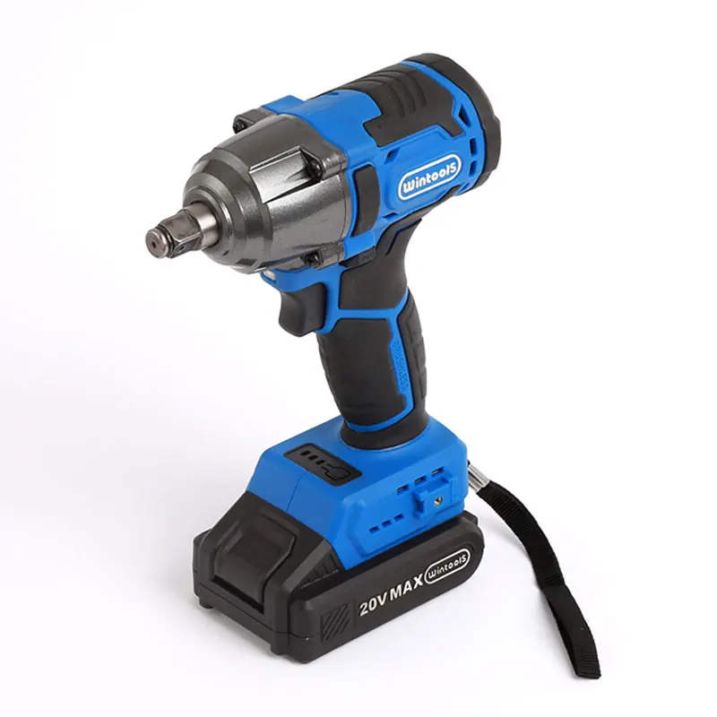 Ударный гайковерт Wintools с бесщеточным Мотором 400N.m беспроводной батареей 4000