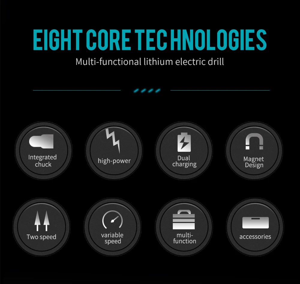 JIMIBOX X1-C CE UKCA Cordless power drill 12V Cordless Drill Power Drills Tool Box