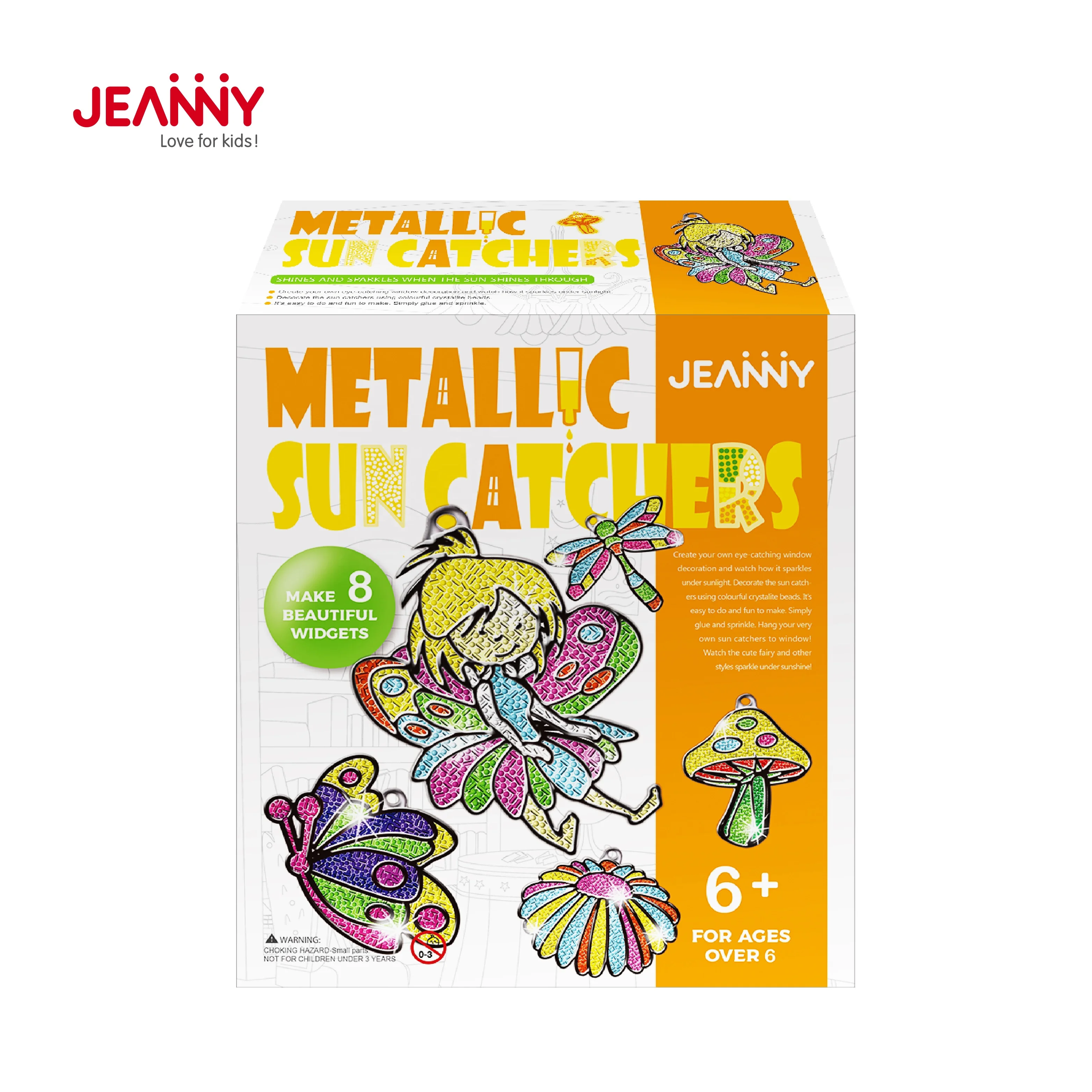 DIY Educational Sun Catcher Toys Creative Handmade Crafts And Arts Kit Suncatcher Craft Kits For Kids