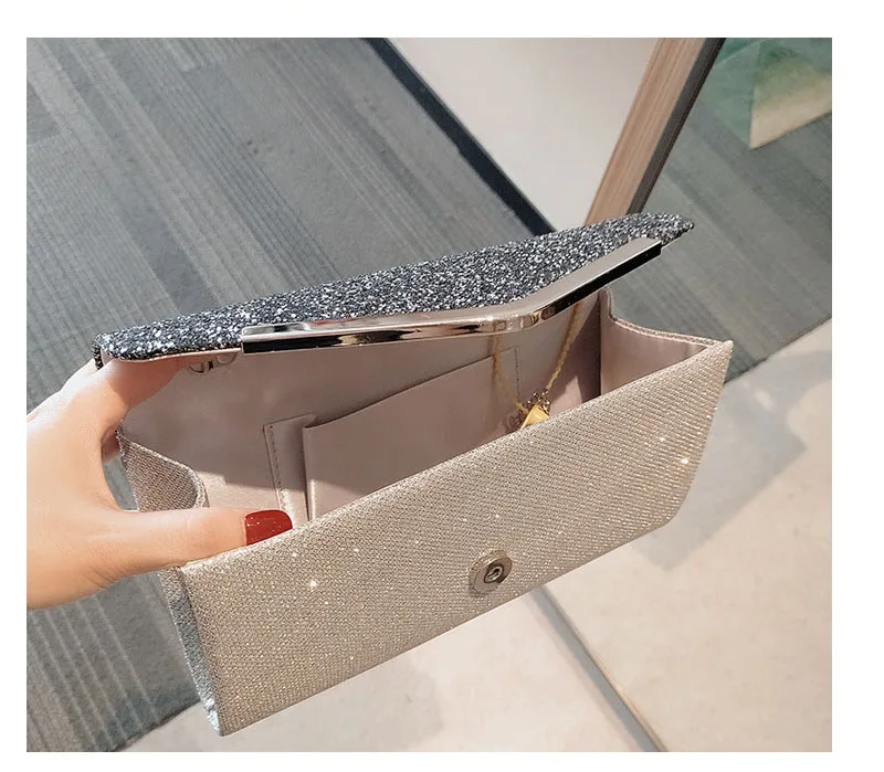 
Low Price Fashion Shiny Rhinestones Woman Handbags Mini Shoulder Crossbody Clutch Evening Bags Ladies 