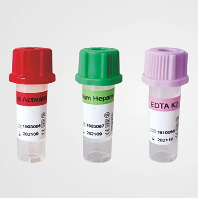 ISO/CE Certified professional  red test tubes No Additive Tube Vacuum Blood Collection Tube