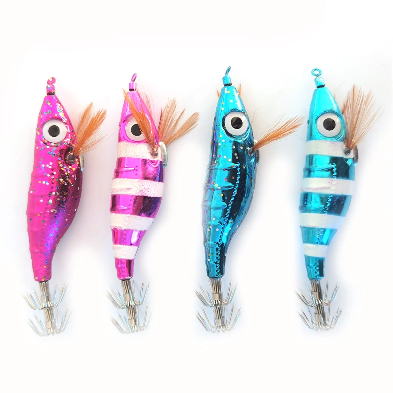 Приманка для креветок с большими глазами, пять когтей/три когтя, встряхивание, приманка для кальмаров