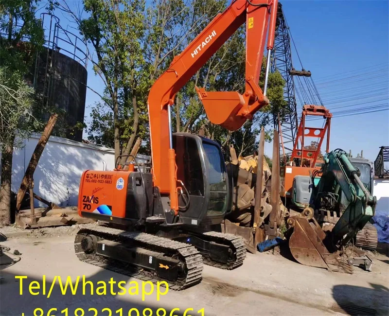 Hot-sale Used Hitachi Excavator Hitachi 70 7ton Mini Hitachi zx70 Excavator