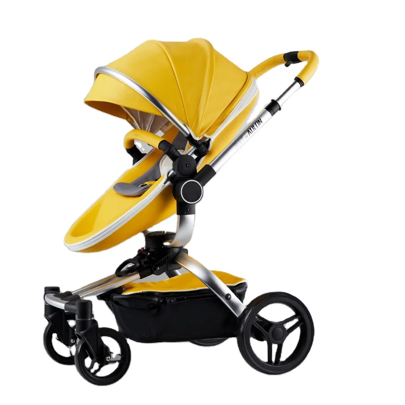 China Manufacturer Superior Quality Soft Seat Cheap Four Wheels Baby Buggy Stroller