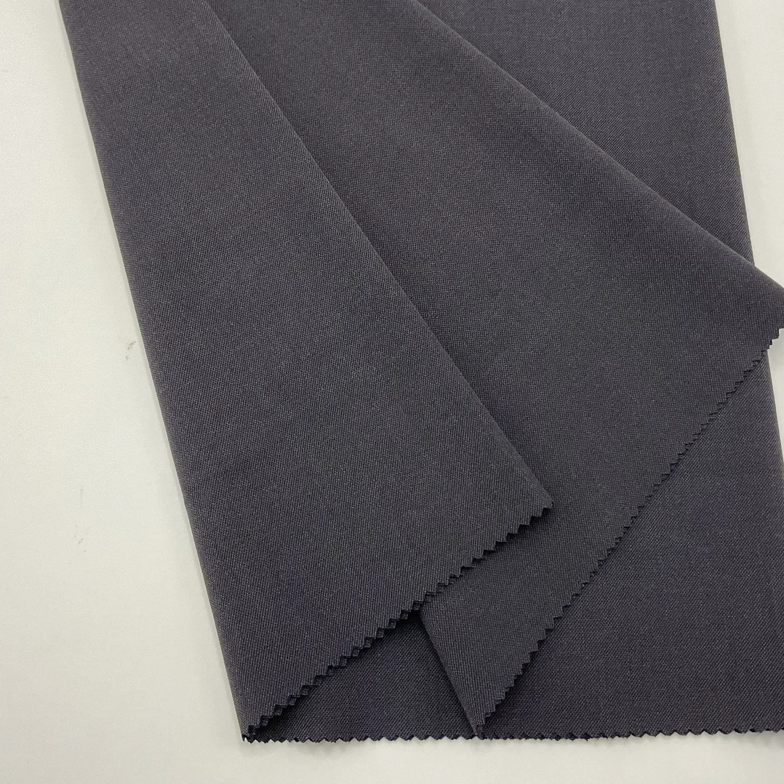 AJ57 Customized color textile processing wool/viscose/polyester spandex fabric for suit