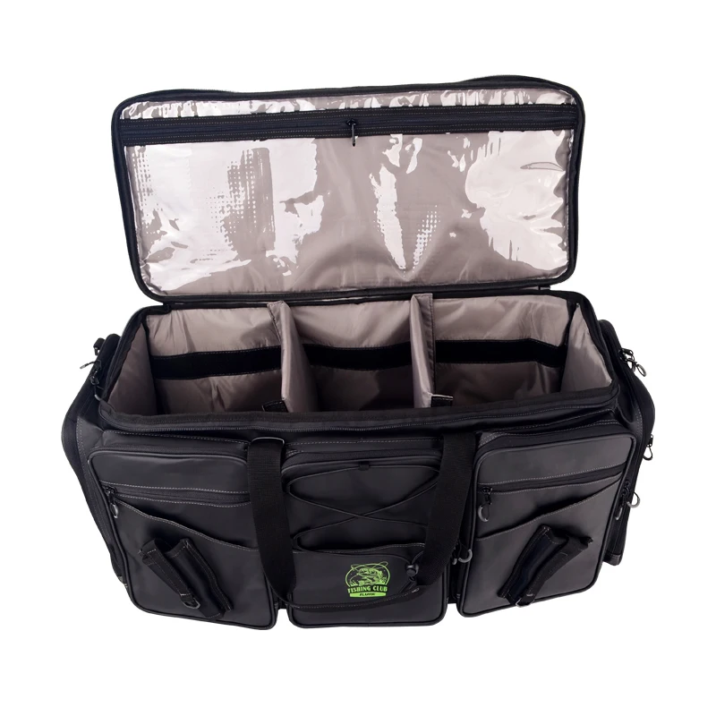 iLure OEM Fishing Tackle Bags Large Saltwater Resistant Fishing Bags Angling Tackle Storage Bags
