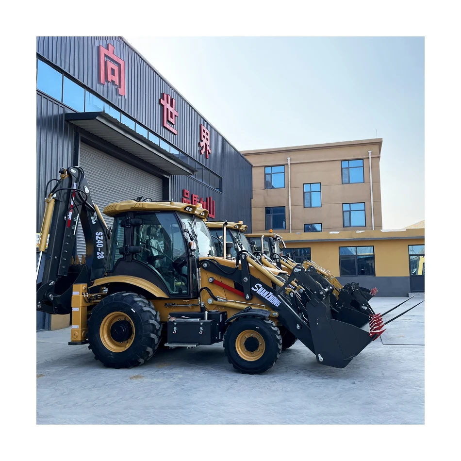 Сделано в Китае землеройное оборудование Shanzhong SZ40-28 экскаватор-погрузчик по хорошей цене