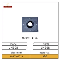JH909 Tweeter driver speaker accessories throat 100*23mm bottom of the round
