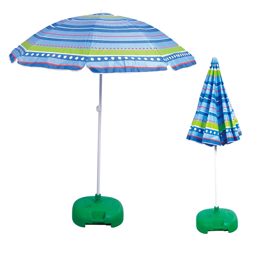
2020 Wholesale Custom Striped Large Beach Outdoor Umbrella 