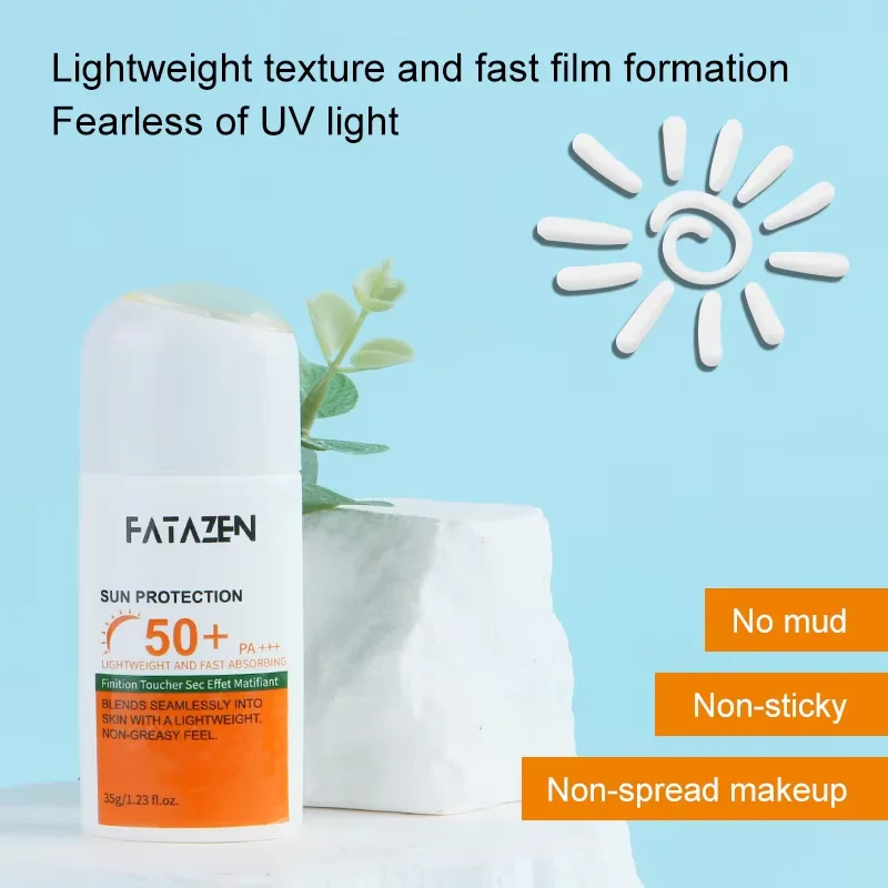 Private Label Water Resistant Sunscreen Cream Sun Spray UVA UVB UV Ray Spectrum Spf 50+ Beach Long Lasting Defense Sunscreen