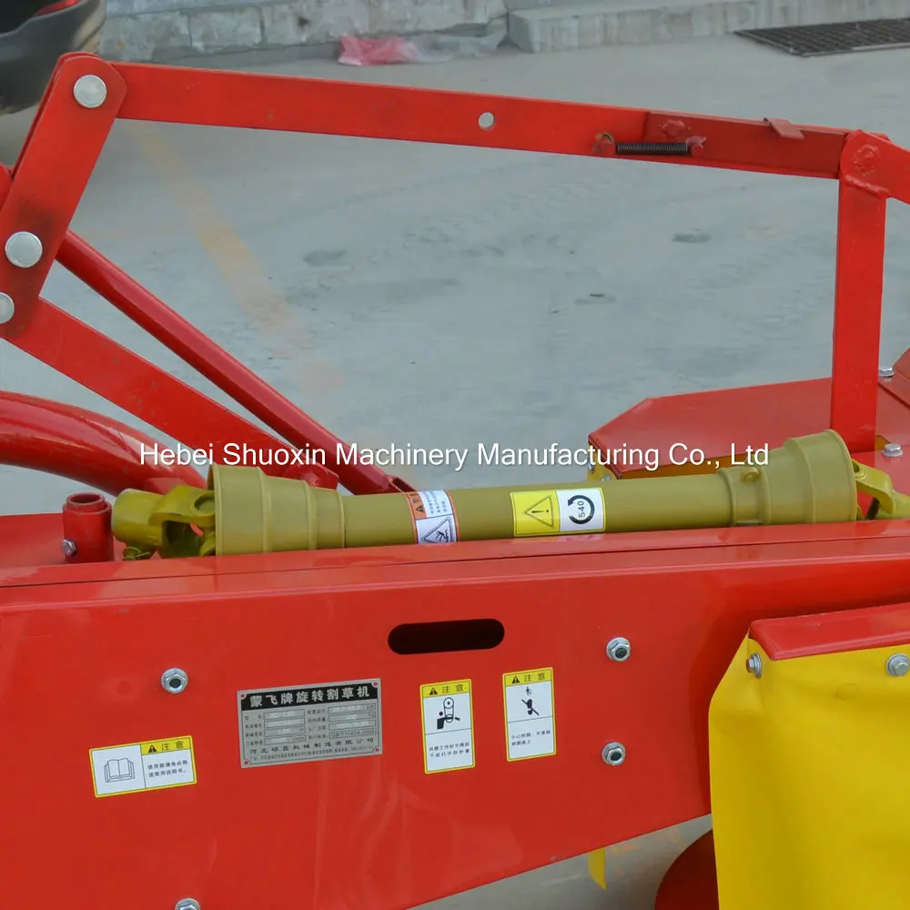 lawn mower blade 1.35m Working Width Tractor Mounted Pto Shaft drum mower