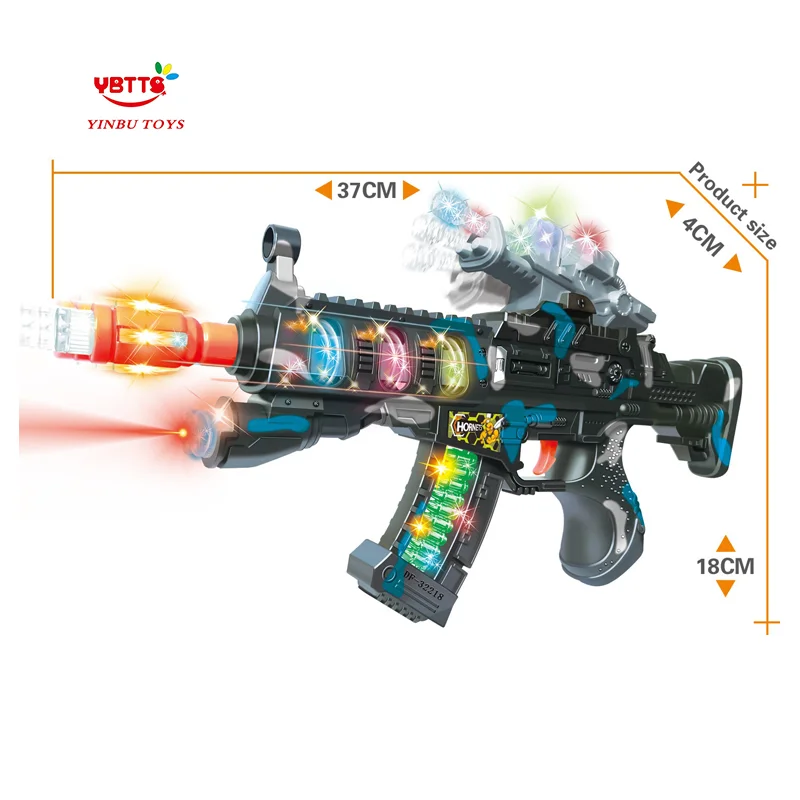 Hot Selling Light Up Gun Kids Boys Set Electric Space Shot Realistic Children Toys de juguete Toy Guns