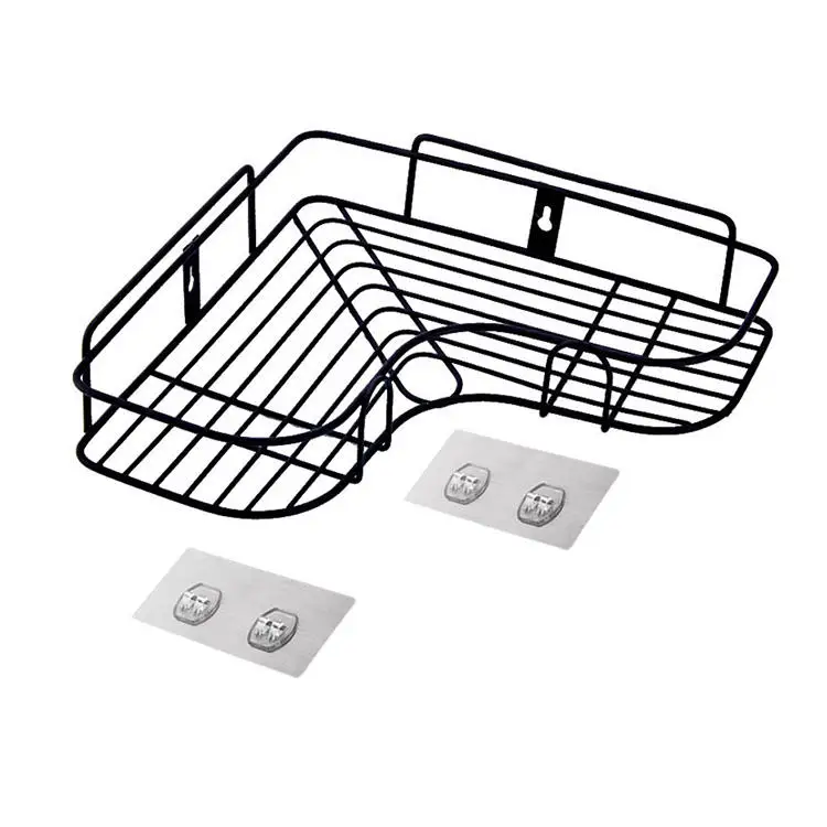 1 Pack Adhesive Wall Mounted Toilet Rack Shelf Bathroom Rack Storage In Bathroom Shelves For Bathroom Storage Rack