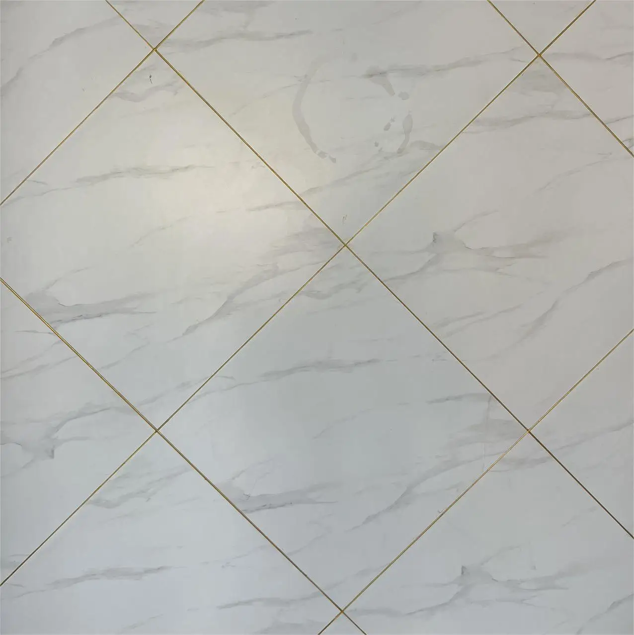 Hot Sale 24x24 Porcelanto Glossy Ceramic Tile For Floor Standard White Marble Porcelain Tiles