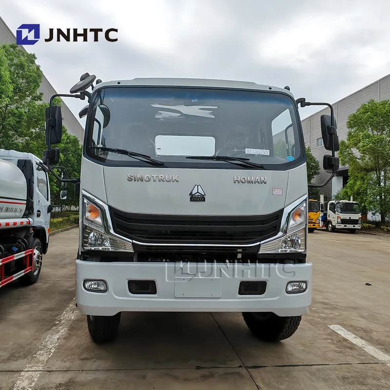 HOMAN Flatbed Light Duty Wrecker Tow Truck 4x2 3-5 tons Wrecker Truck Break down Road Rescue Recovery Vehicle