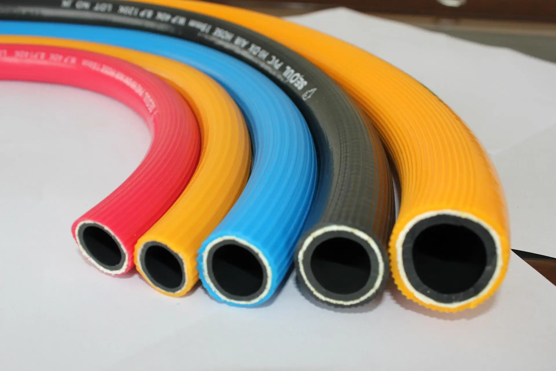 best price 1/4~1 inch high pressure PVC air line hose