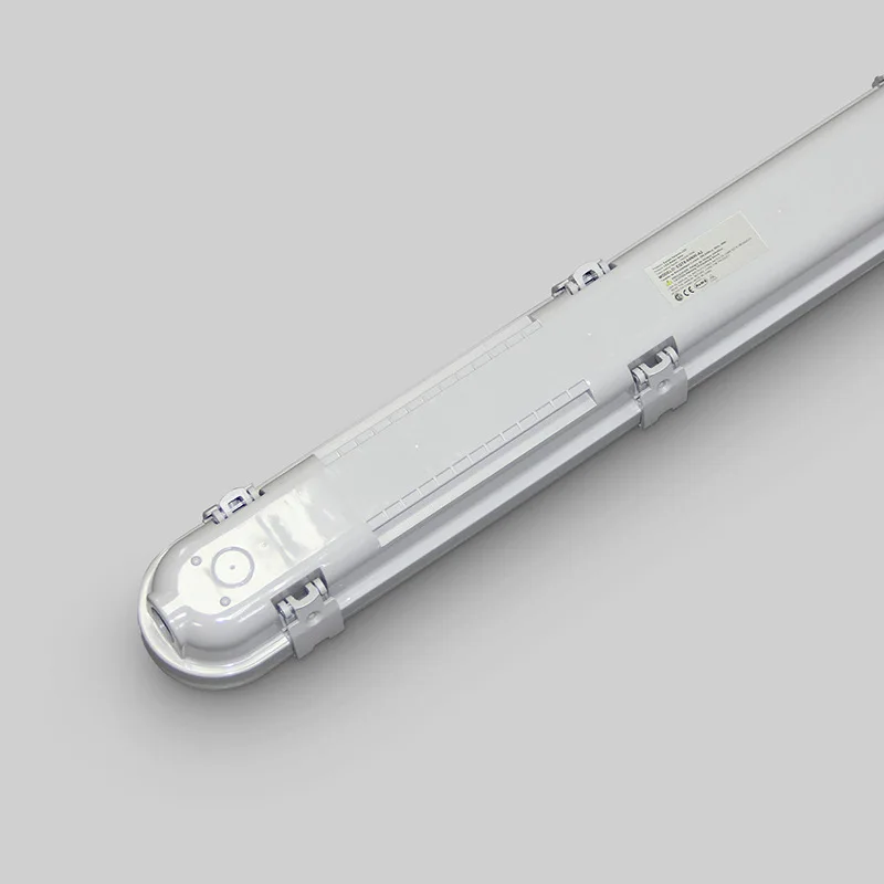 30K-40K-60K CCT Selectable IP65 Waterproof 120lm/w Linear Led Tri Proof Light with CE Rohs