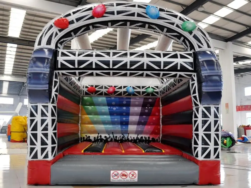 
Factory wholesale price Kids N adults party inflatable disco dome bouncy castle for sale 