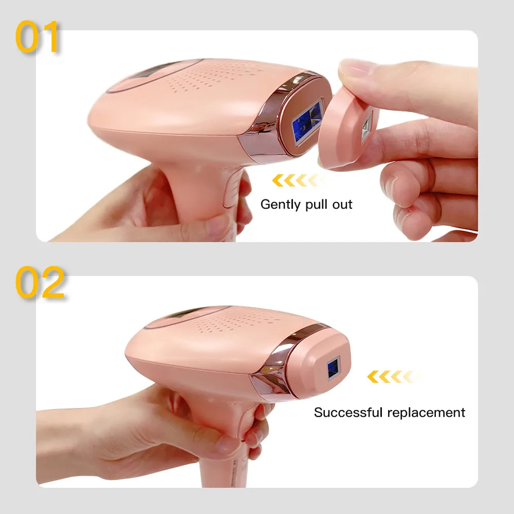 professional women portable hair removal pulsed light ipl laser epilator