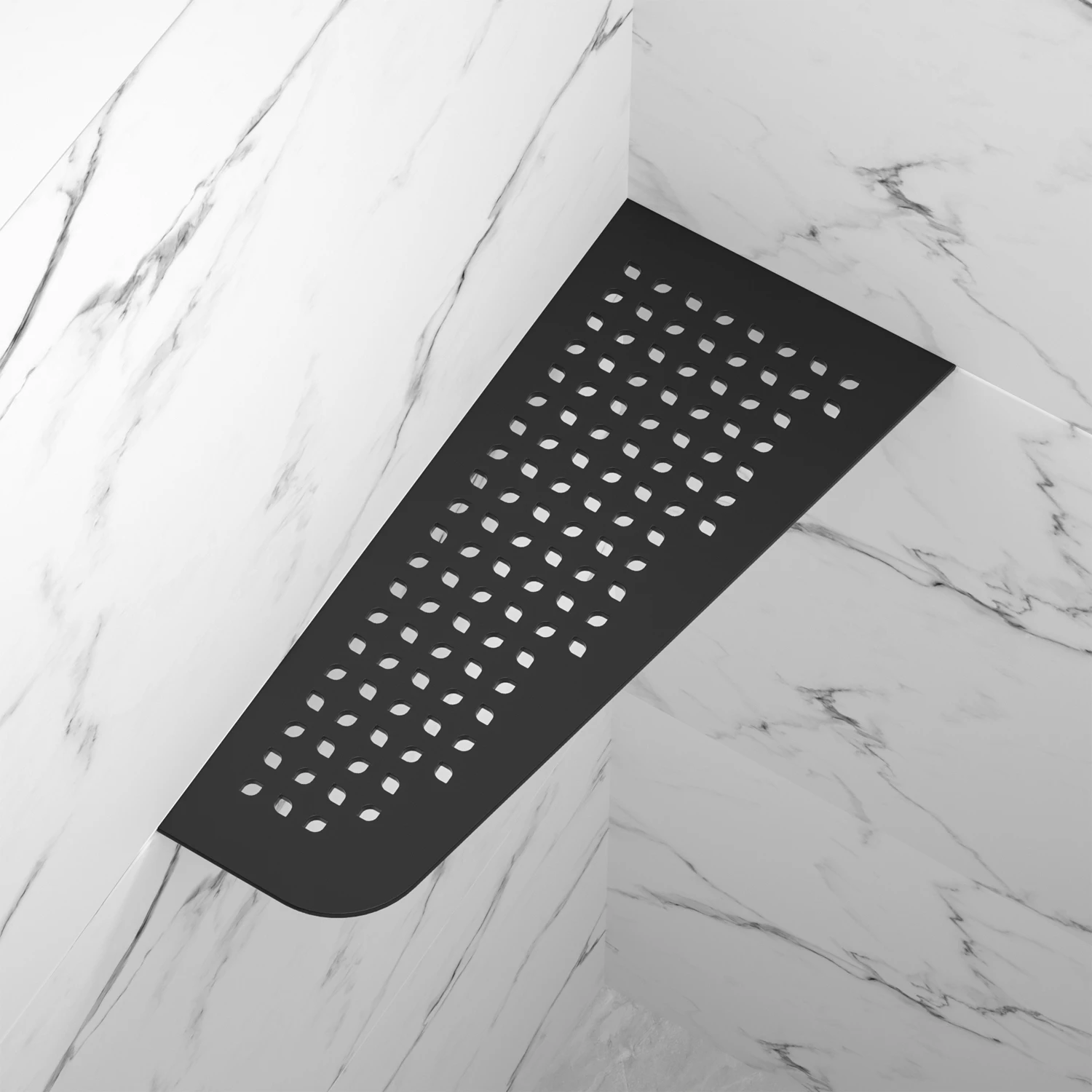 Wholesale Distinctive Bathroom Corner Shelf Wall Installation with Premium Quality for Shower