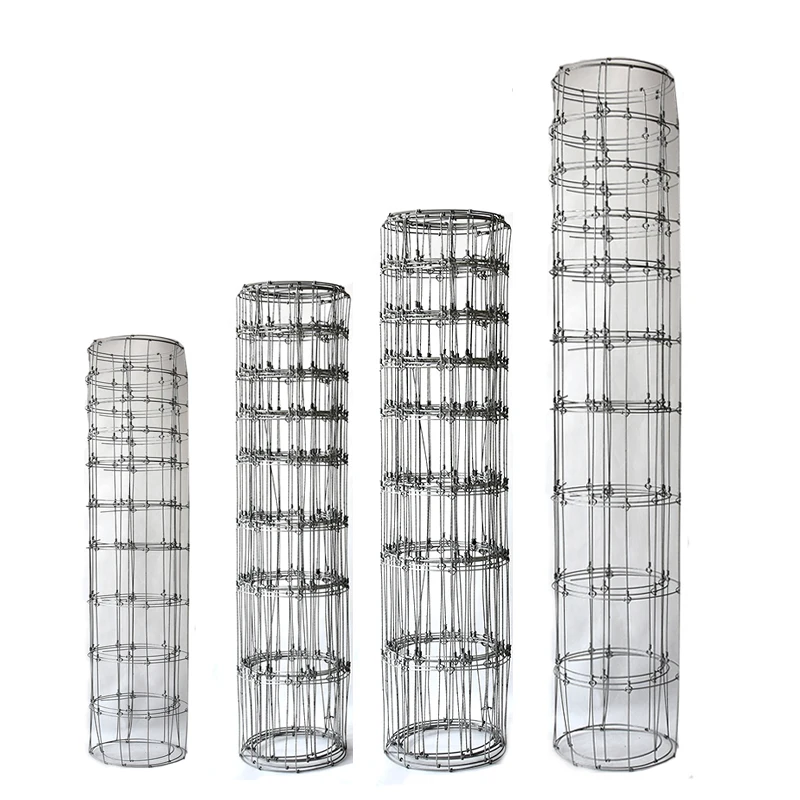 Hot dip galvanized farm and field goat fence fixed knot steel wire fencing 50m roll