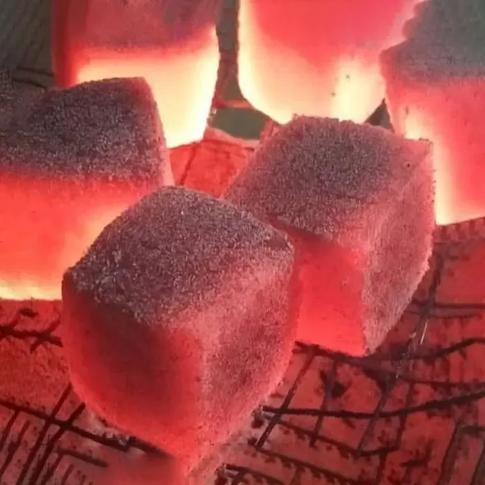 Less Ash Coconut Charcoal 100% Nature Cube Hookah Charcoal Briquette Coconut Charcoal For Shisha
