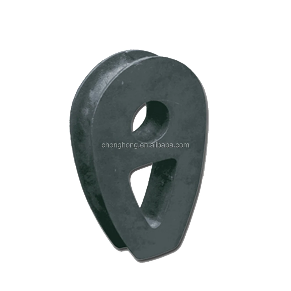 DIN3091 Type Cable Thimble, Ductile Iron Malleable Wire Rope Thimbles,Galvanized Surface Wire Rope Thimble