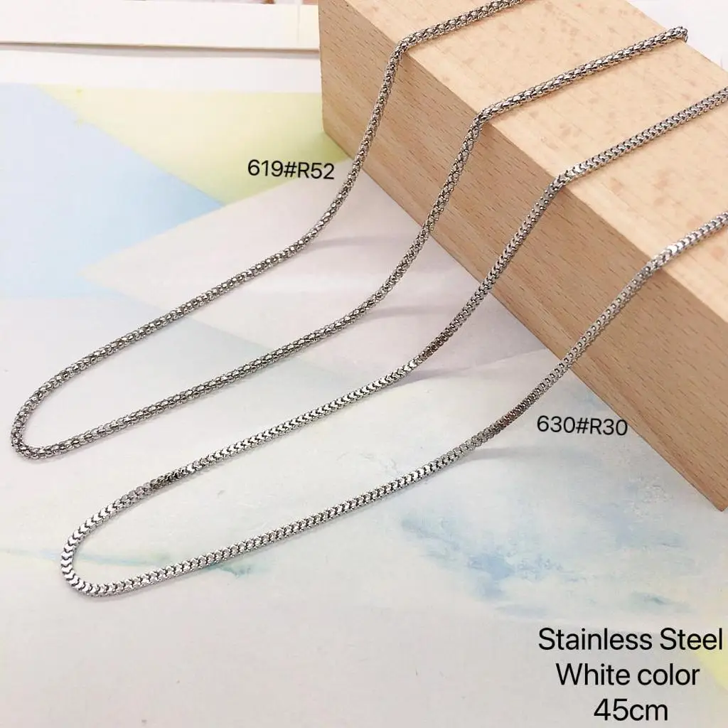 TTM XuPing 14k Gold Jewelry Wholesale Stainless Steel Flat Snake Chain Trendy Combination Double