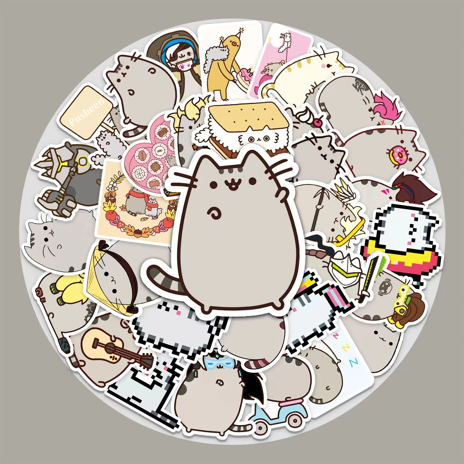 Anime Car Vinyl Wall Decal Wallpaper Dog Door  Machine Light Sticker Decal Large Decal Stickers