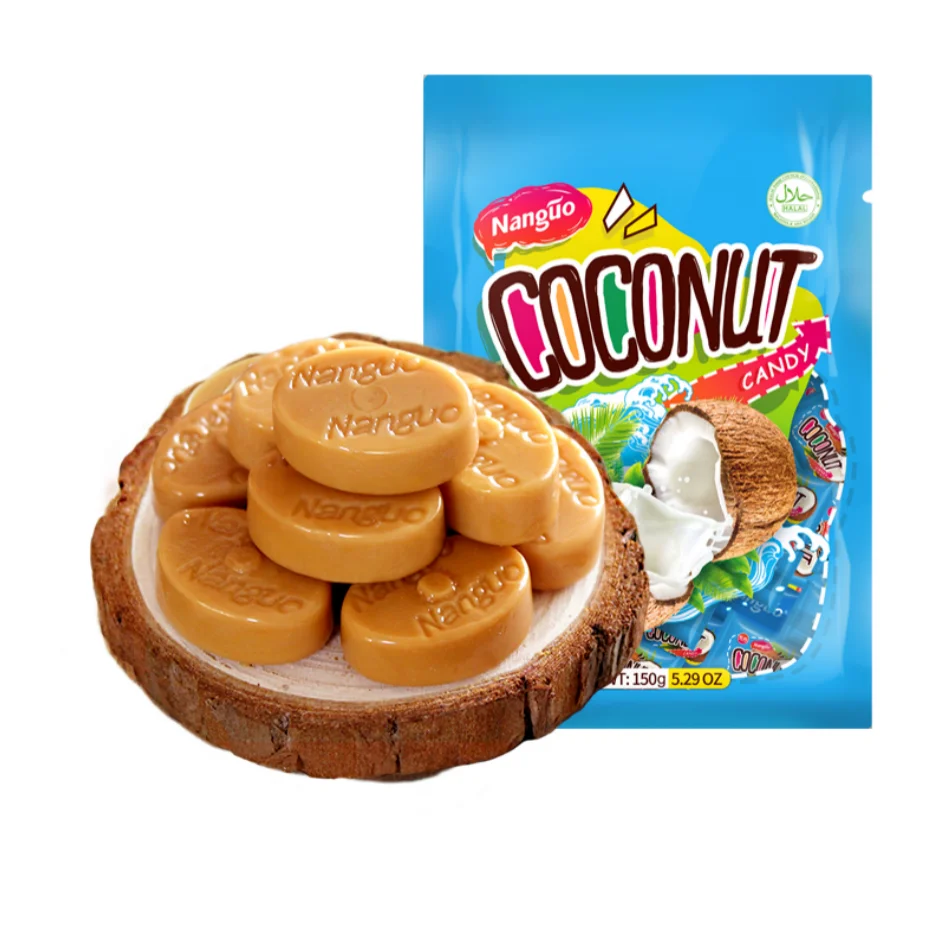 Halal Sweets Coconut Hard Candy Sugar Confectionery