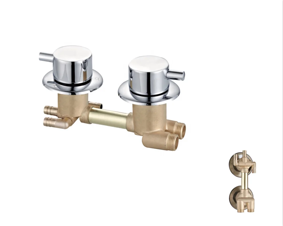 Производитель латунных смесителей, смесители с двойной ручкой, смеситель для душа в ванную комнату