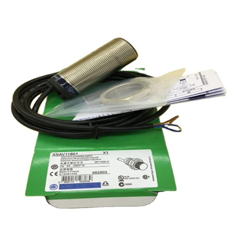 100% новый XSAV11801 двухпроводная 24V переменного тока регулятор скорости вращения постоянного XSA-V11801 Индуктивный бесконтактный датчик для