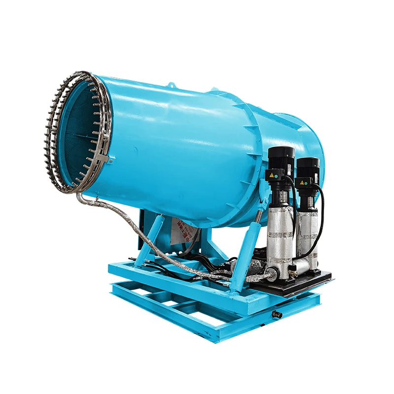 High Pressure Water Mist Pump Fog Cannon Gun Construction Air Cleaning Equipment Misting Spray Machine for Outdoor Use