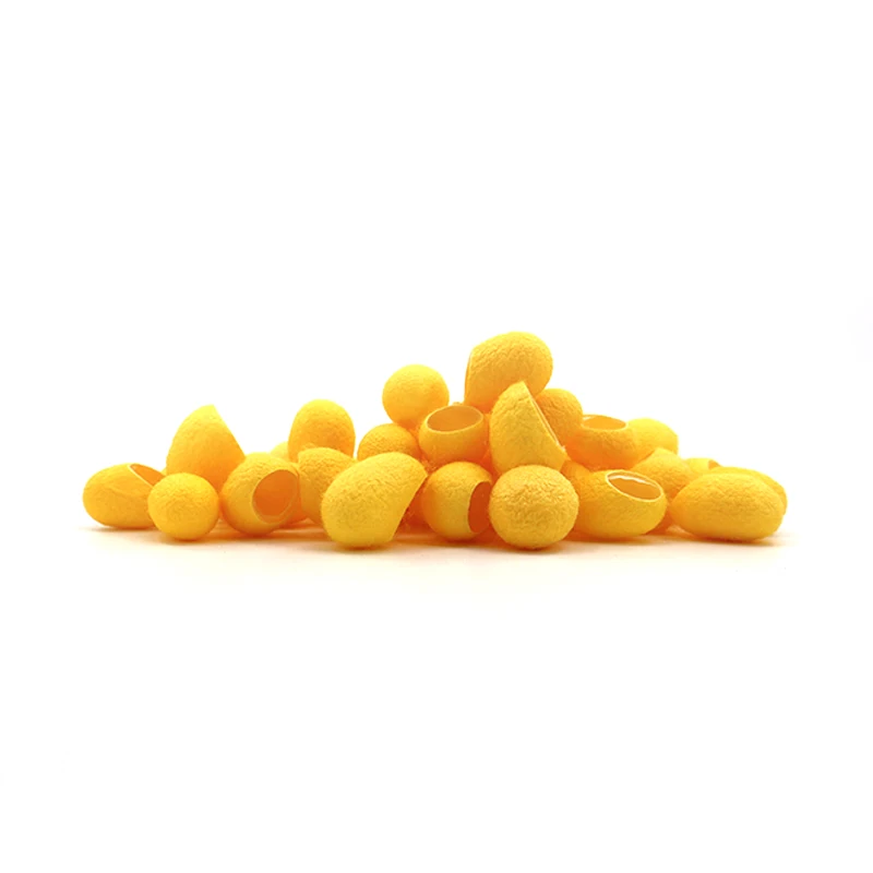 Reliable Quality Cheap Price Skin Care Gold Yellow Silk Cut Cocoon Skin Care Silkworm Cocoon
