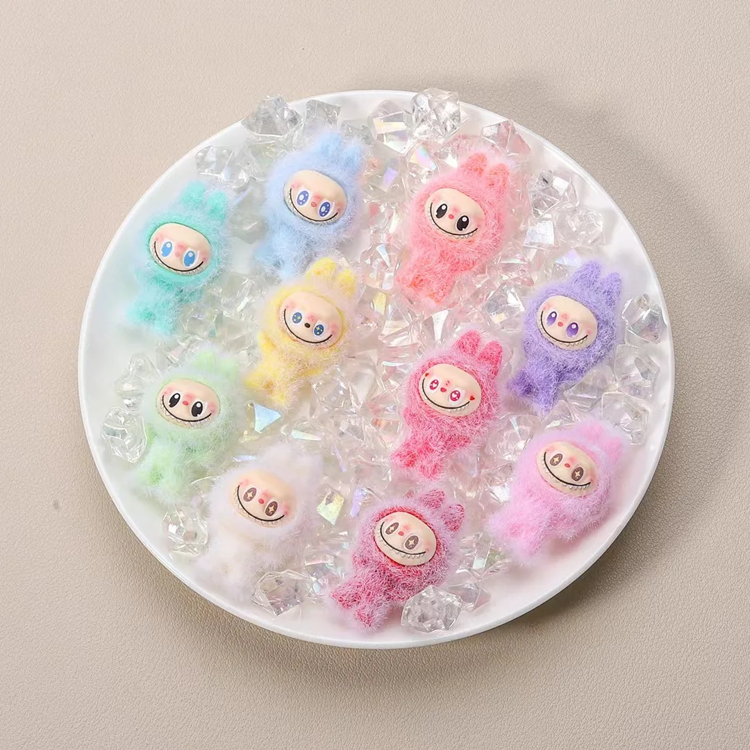 Mini Flocking Cloth Simulation Miniature Acrylic Three-Dimensional Diy Jewelry  Homemade Jewelry Accessories Wholesale