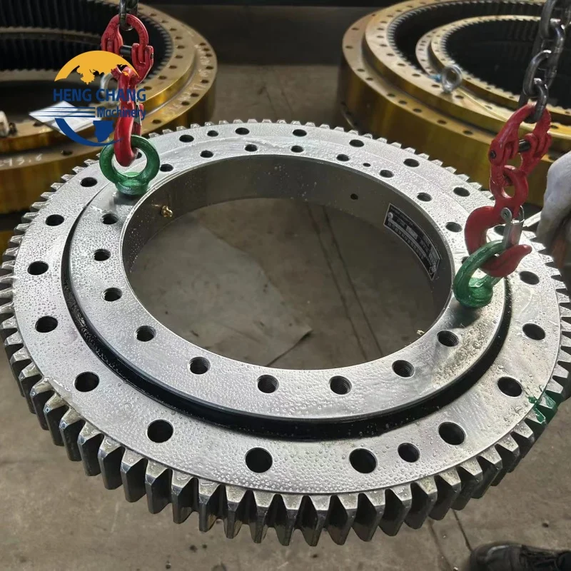 Hot selling Heavy Duty Excavator Turntable Slewing Ring Bearing Cross Roller Rotary Support Bearing Crane Slewing Bearing