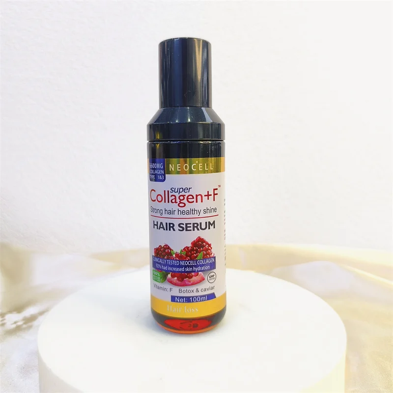 Professional Moisturizing Collagen Strong Hair Healthy Shine Hair Serum Vitamin F Repair Hair Essential Oil