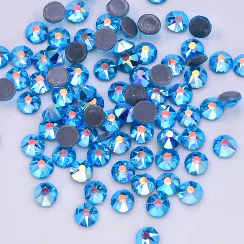 Decoration Jewelry Clothing Rhinestonejean pocket hot fix design  Glass Crystal DIY Crafts