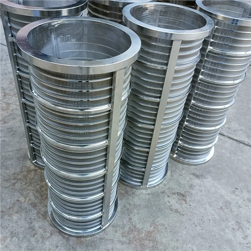 Indian Cow dung dewatering machine filter separator/Wedge wire screen filter drum/Wedge wire filter elements