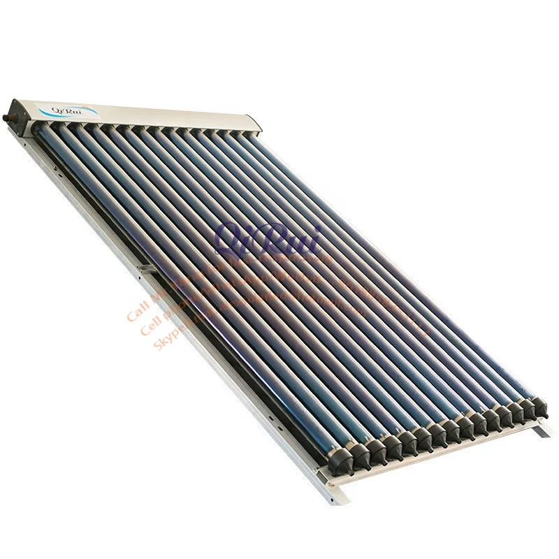 30 Tube Solar Keymark EN12975 Certified Pressured Vacuum Tube Heat Pipe Solar Collector