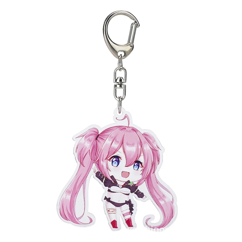 Customised  key chain anime acrylic lucky charm   keychain for custom