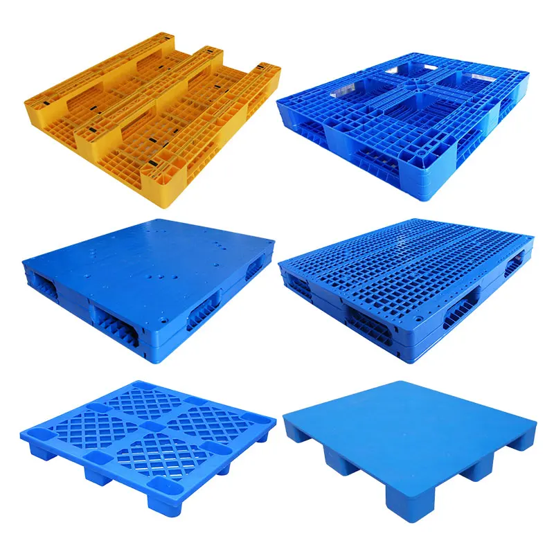 Optional Yellow Blue Cherry Black Industrial Imported Hard Plastic Pallets