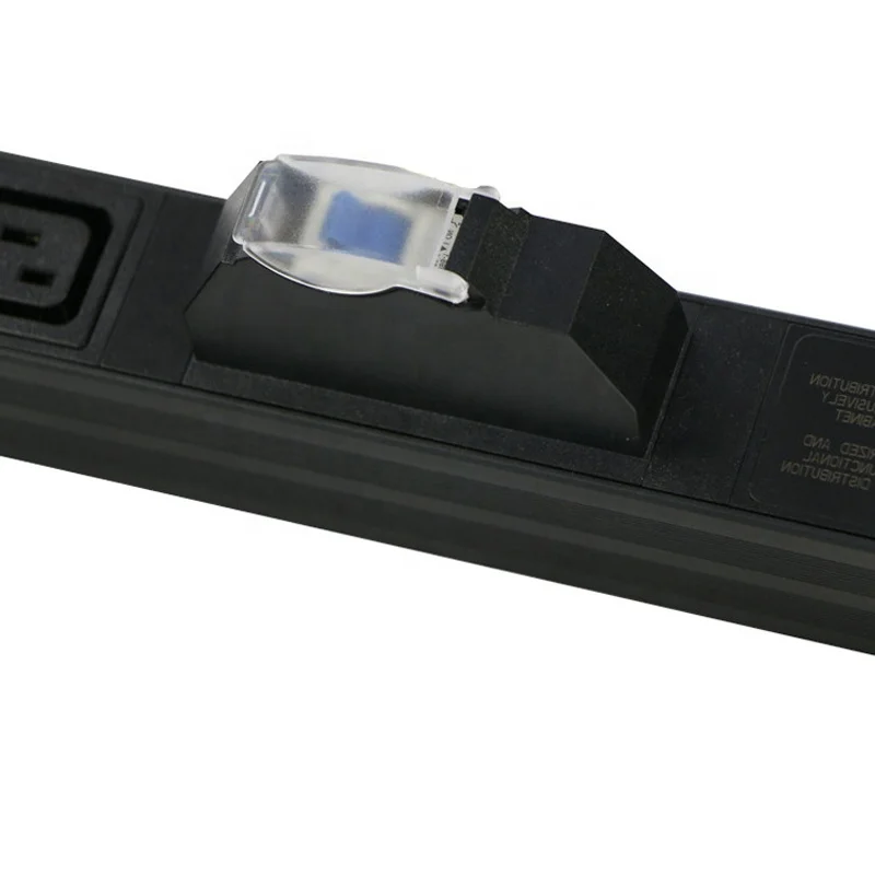  19 дюймов IEC C19 разъем PDU с автоматическим выключателем